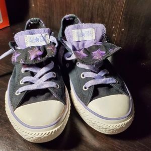 Converse All Star Double Tongue Sneakers Size 2